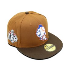 画像1: NEW ERA NEW YORK METS "Mr. MET" 2015 WORLD SERIES SIDE PATCH 59FIFTY CAP (1)