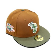 画像1: NEW ERA OAKLAND ATHLETICS 1989 BATTLE OF THE BAY SIDE PATCH 59FIFTY CAP (1)