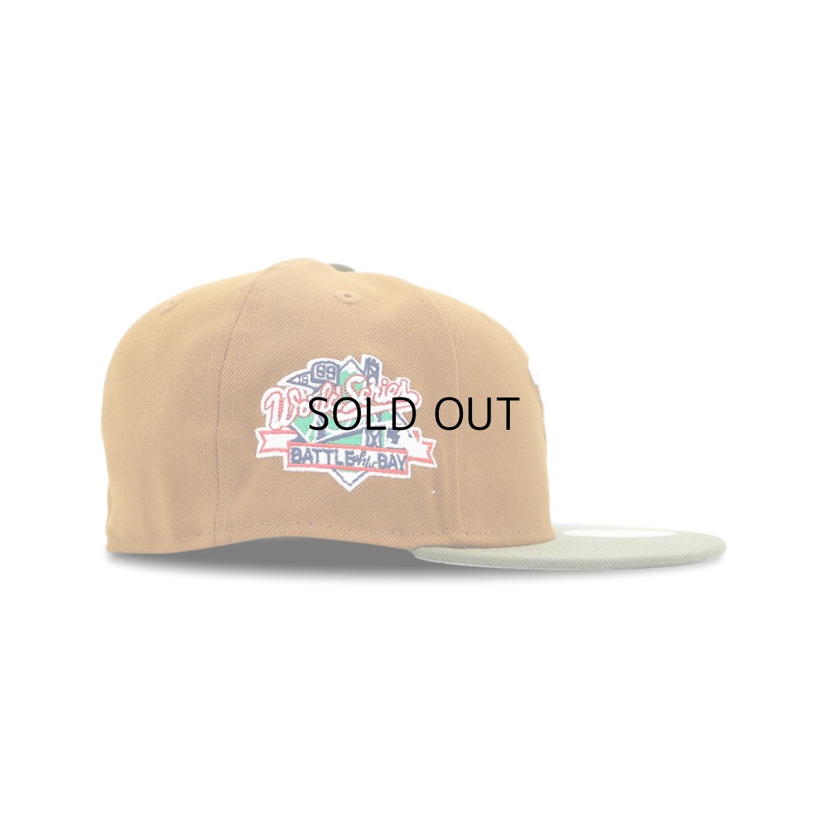 画像2: NEW ERA OAKLAND ATHLETICS 1989 BATTLE OF THE BAY SIDE PATCH 59FIFTY (2)