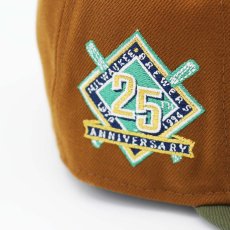 画像6: NEW ERA MILWAUKEE BREWERS 25TH ANNIVERSARY PATCH 59FIFTY CAP (6)