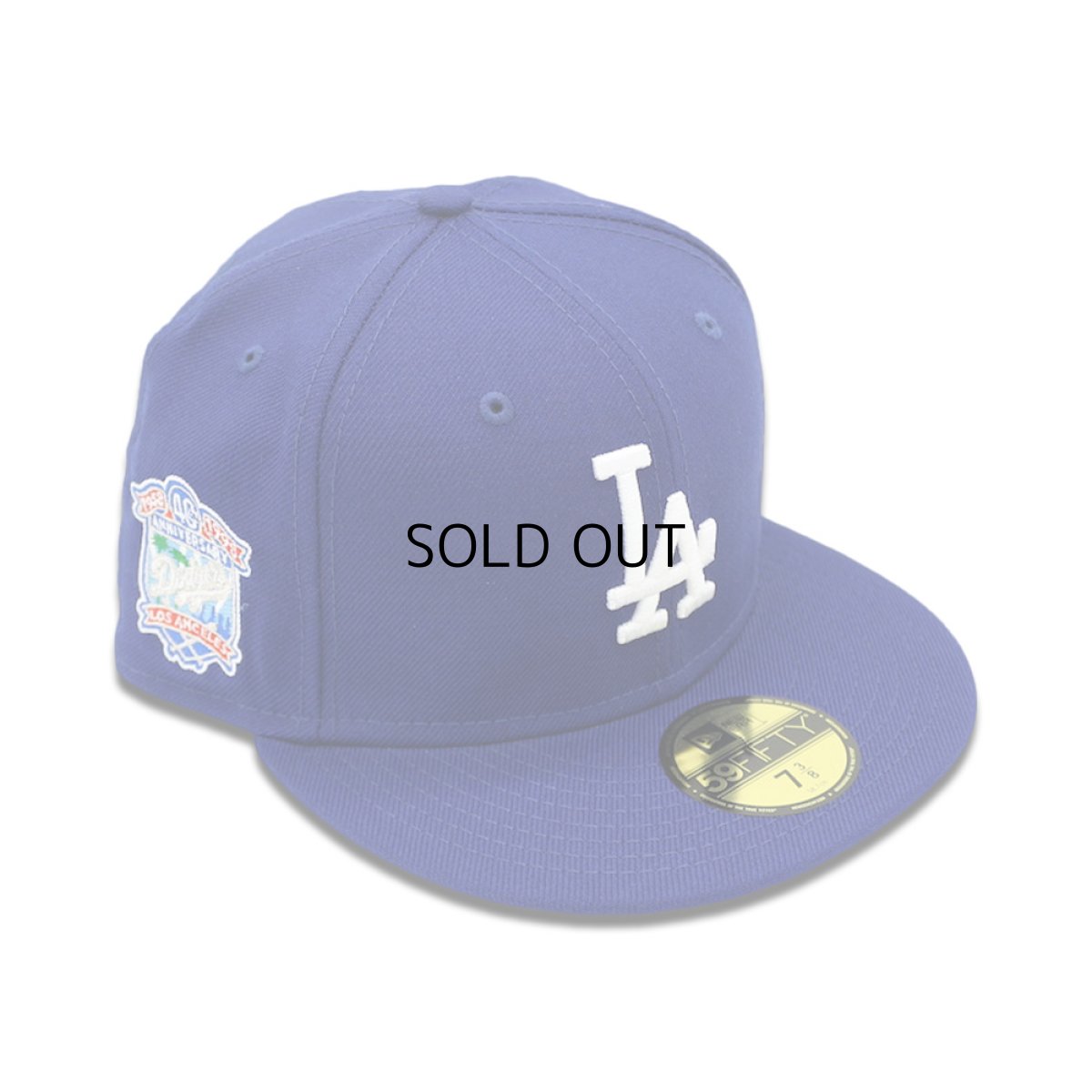 画像1: NEW ERA LOS ANGELES DODGERS 40TH ANNIVERSARY SIDE PATCH 59FIFTY CAP (1)