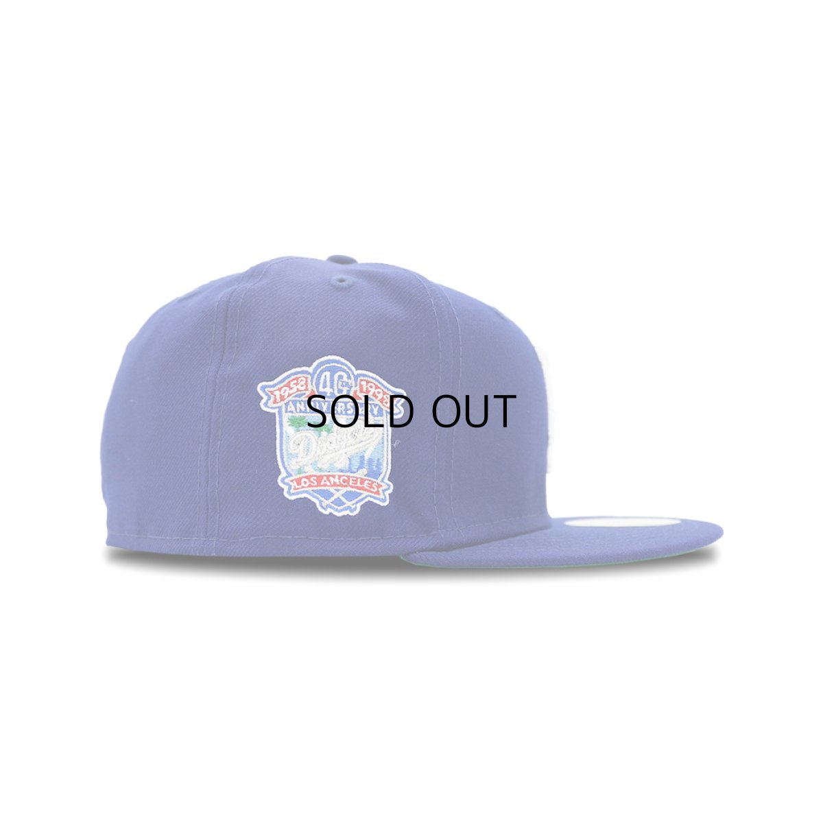 画像2: NEW ERA LOS ANGELES DODGERS 40TH ANNIVERSARY SIDE PATCH 59FIFTY (2)