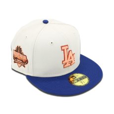 画像1: NEW ERA LOS ANGELES DODGERS DODGERS STADIUM 40TH ANNIVERSARY SIDE PATCH 59FIFTY CAP (1)