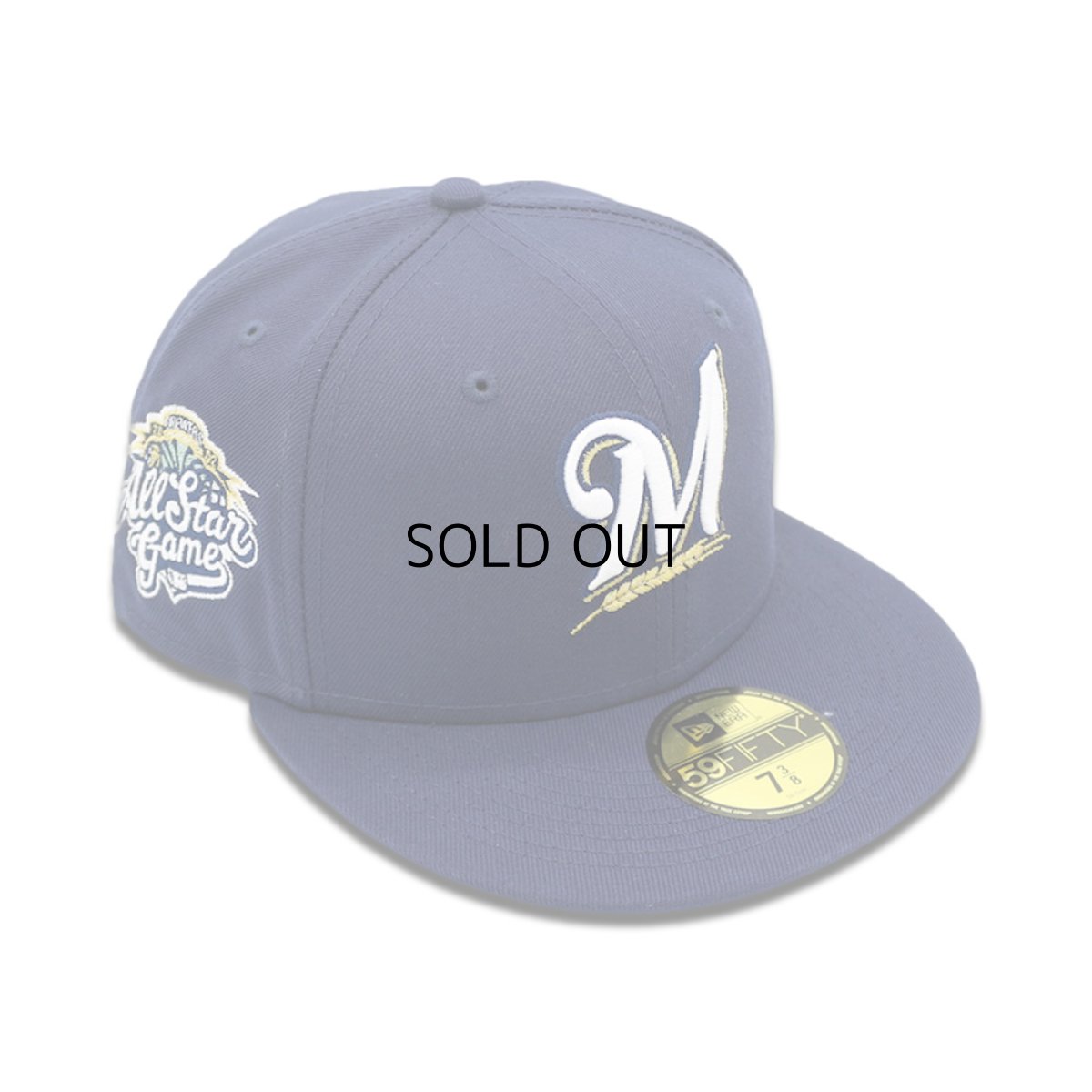 画像1: NEW ERA MILWAUKEE BREWERS 2002 ALL STAR GAME SIDE PATCH 59FIFTY (1)