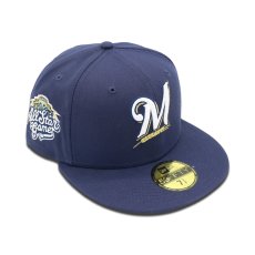 画像1: NEW ERA MILWAUKEE BREWERS 2002 ALL STAR GAME SIDE PATCH 59FIFTY CAP (1)