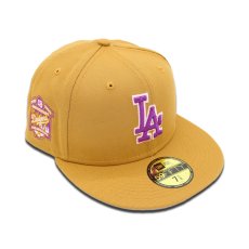 画像1: NEW ERA LOS ANGELES DODGERS 40TH ANNIVERSARY SIDE PATCH 59FIFTY CAP (1)