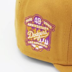 画像6: NEW ERA LOS ANGELES DODGERS 40TH ANNIVERSARY SIDE PATCH 59FIFTY CAP (6)