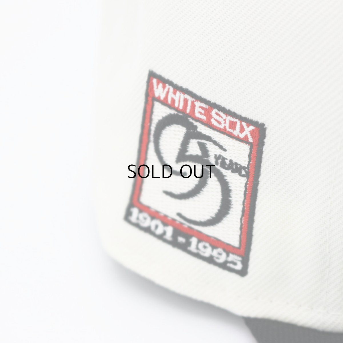 画像6: NEW ERA CHICAGO WHITE SOX 95 YEARS SIDE PATCH 59FIFTY (6)