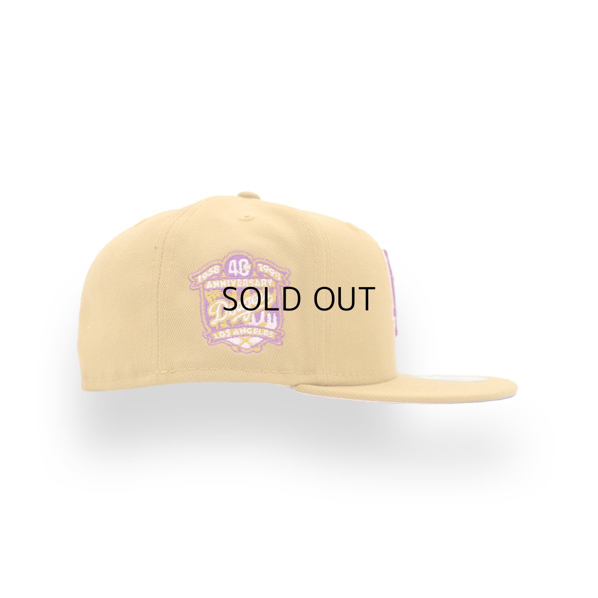 画像2: NEW ERA LOS ANGELES DODGERS 40TH ANNIVERSARY SIDE PATCH 59FIFTY (2)