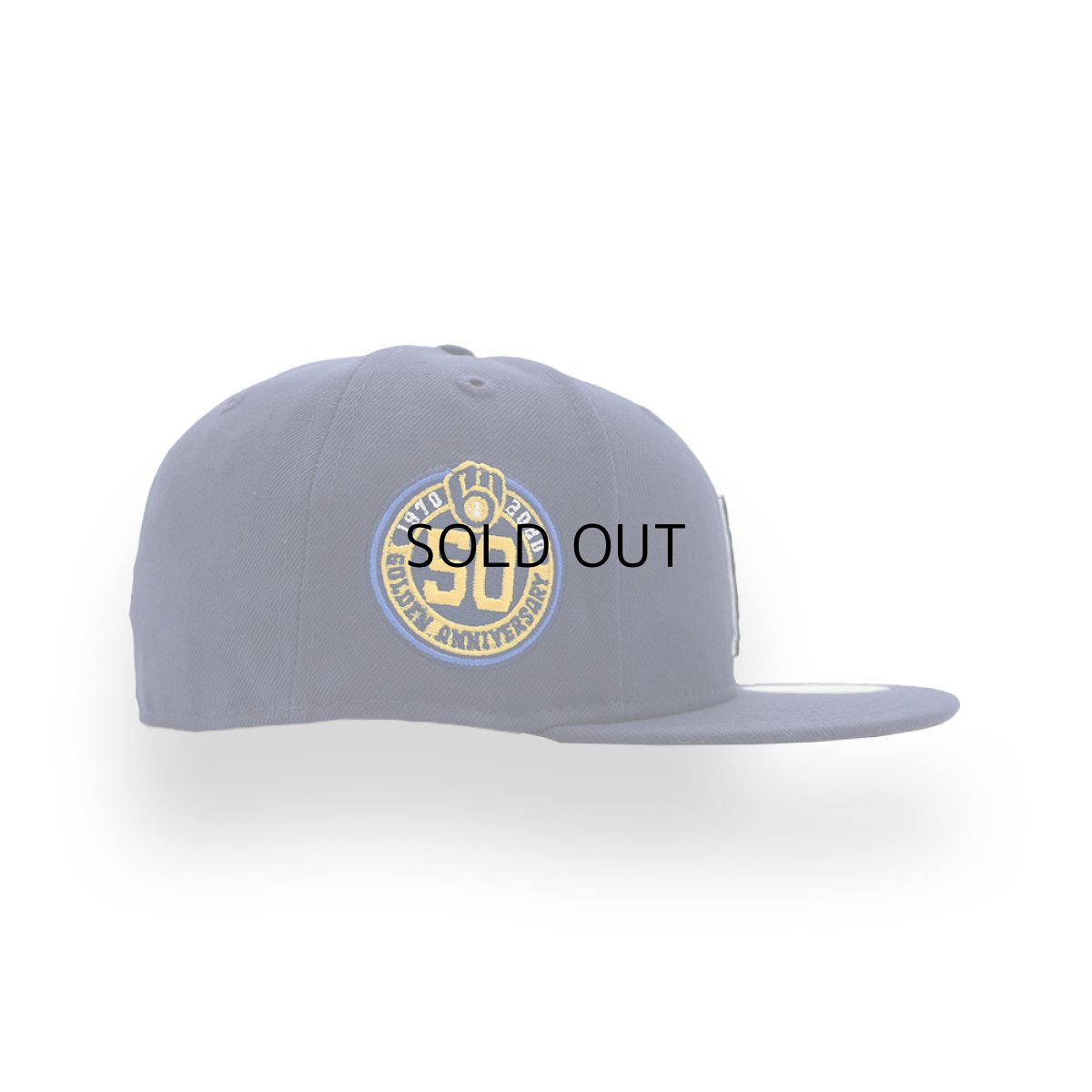 画像2: NEW ERA MILWAUKEE BREWERS 50TH ANNIVERSARY SIDE PATCH COOPERSTOWN 59FIFTY (2)