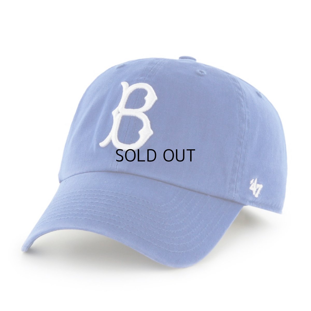 画像1: '47 BRAND BROOKLYN DODGERS CLEAN UP CAP (1)