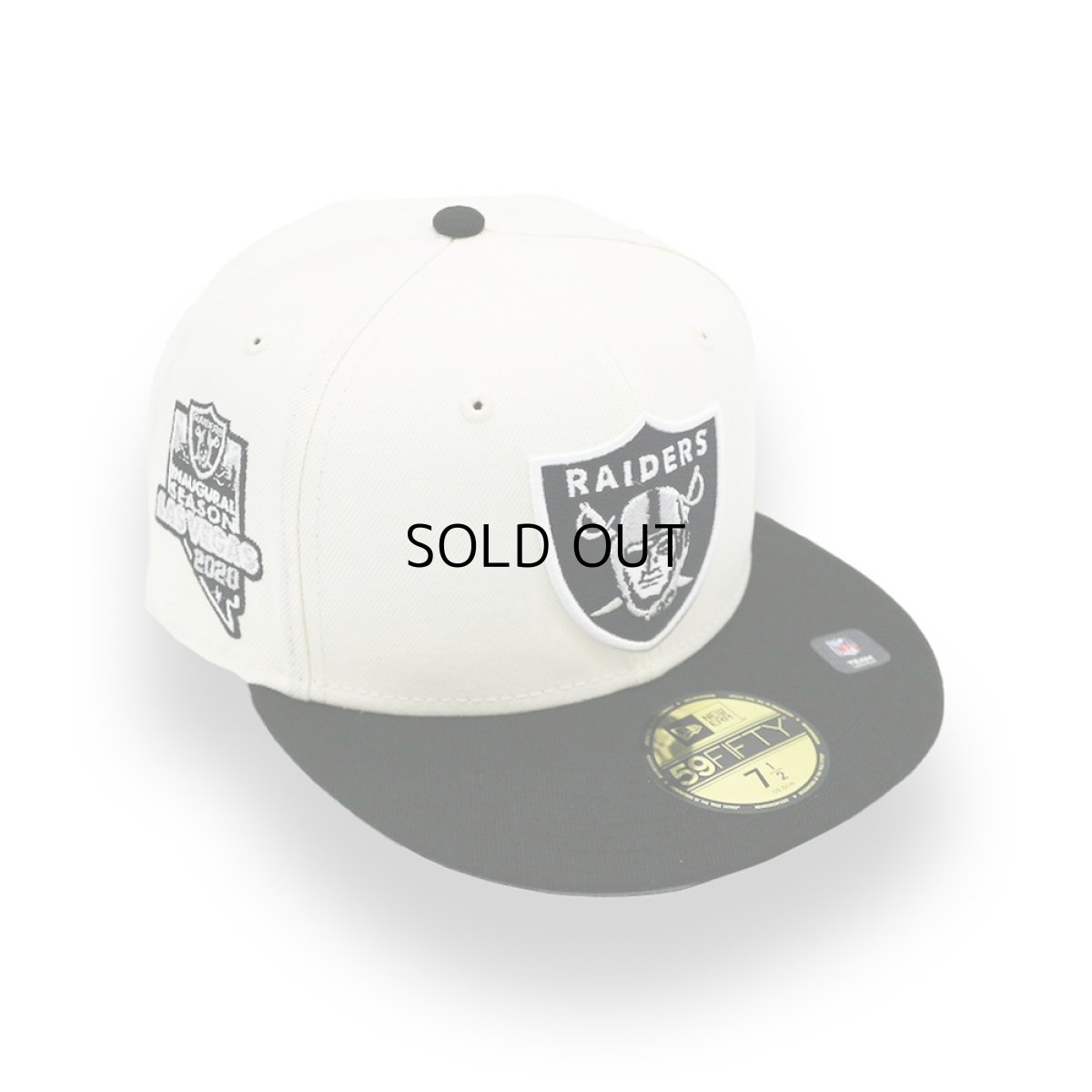 画像1: NEW ERA LAS VEGAS RAIDERS 2020 INAUGURAL SEASON SIDE PATCH 59FIFTY (1)