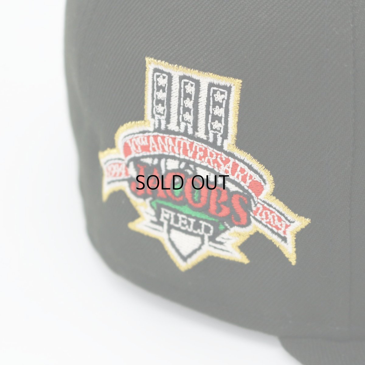 画像6: NEW ERA CLEVELAND INDIANS JACOBS FIELD 10TH ANNIVERSARY SIDE PATCH 59FIFTY (6)