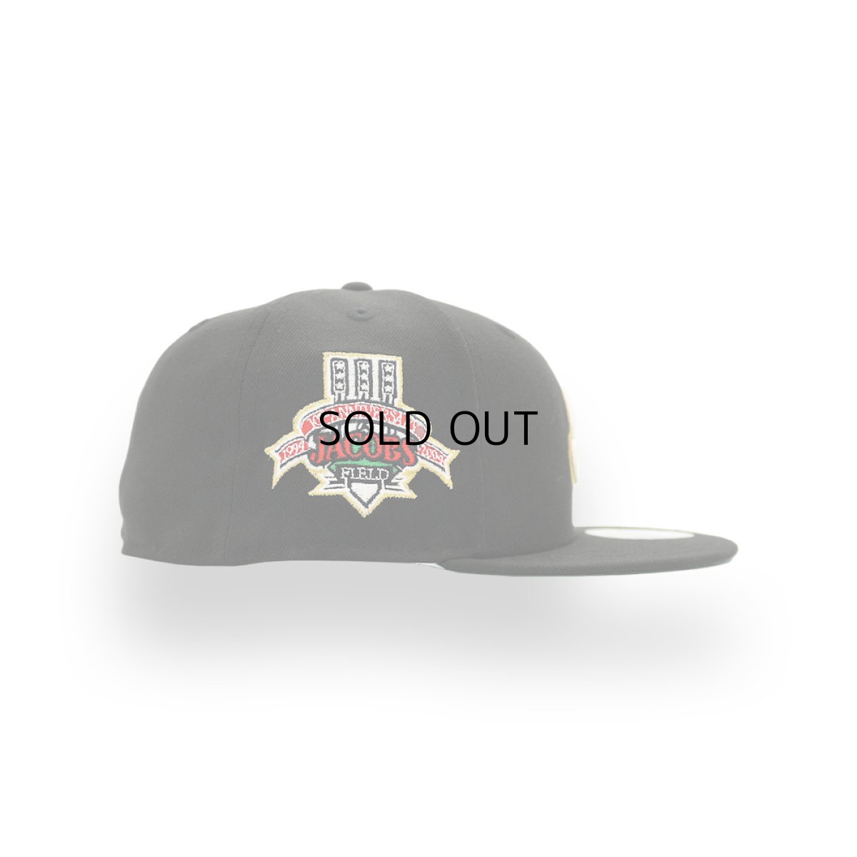 画像2: NEW ERA CLEVELAND INDIANS JACOBS FIELD 10TH ANNIVERSARY SIDE PATCH 59FIFTY (2)