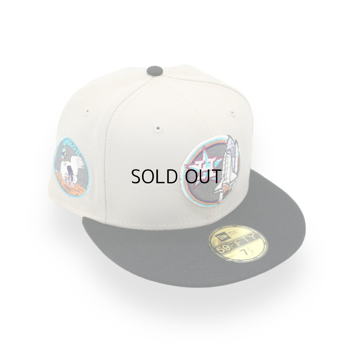 画像1: NEW ERA HOUSTON ASTROS APOLLO 11 SIDE PATCH 59FIFTY CAP (1)