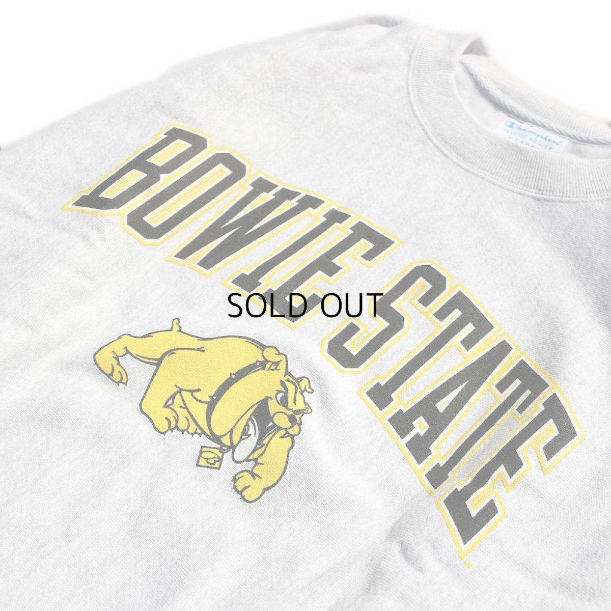 画像3: CHAMPION BOWIE STATE BULLDOGS ARCH LOGO REVERSE WEAVE SWEATSHIRT (3)