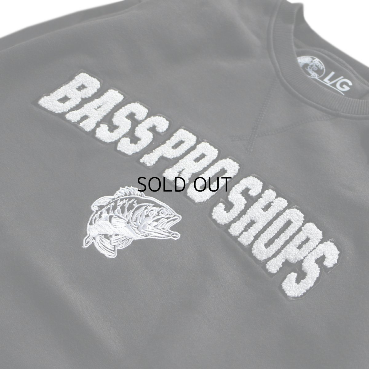 画像3: BASS PRO SHOPS VINTAGE CREWNECK LONG SLEEVE SWEATSHIRT (3)