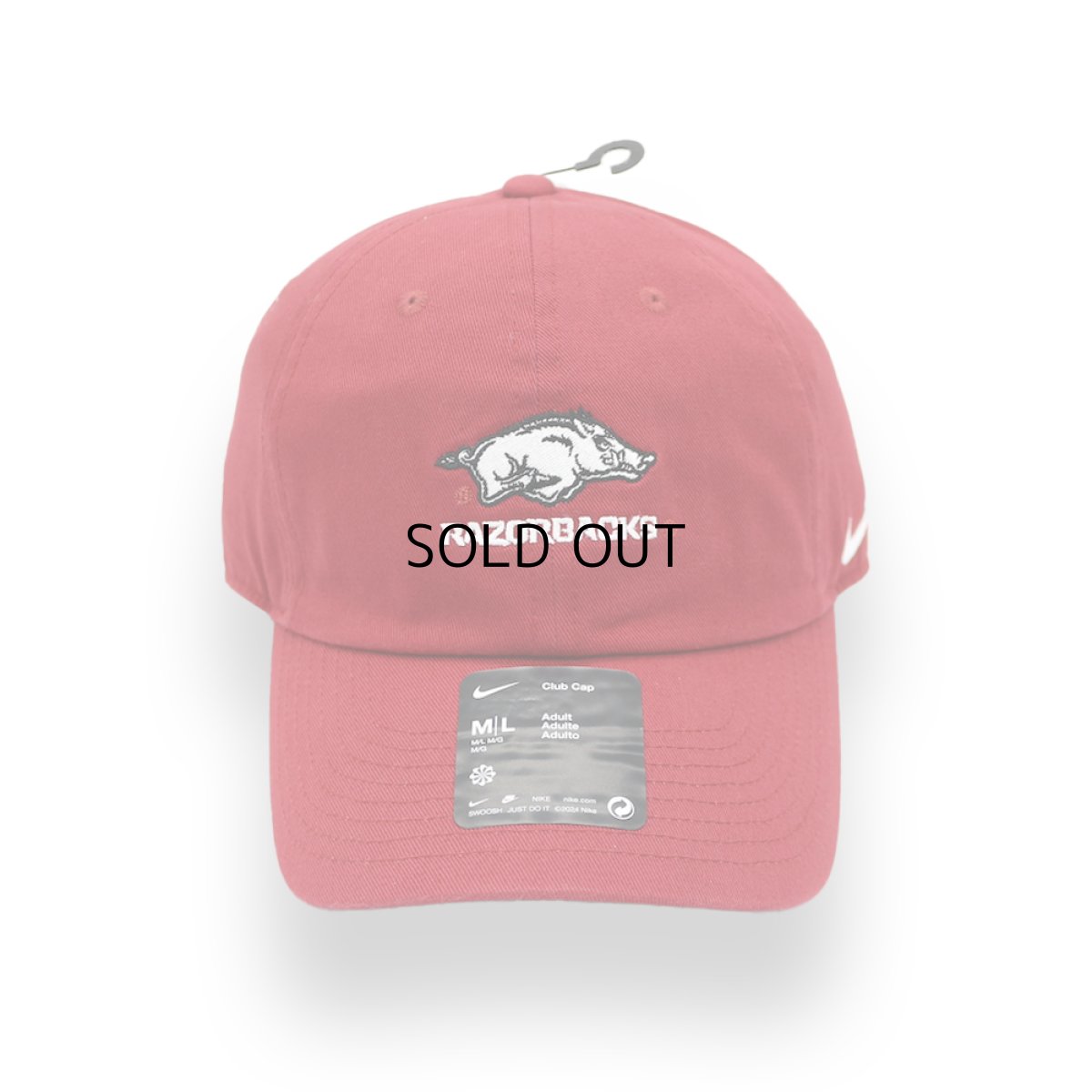 画像1: NIKE X ARKANSAS RAZORBACKS CLUB CAP (1)