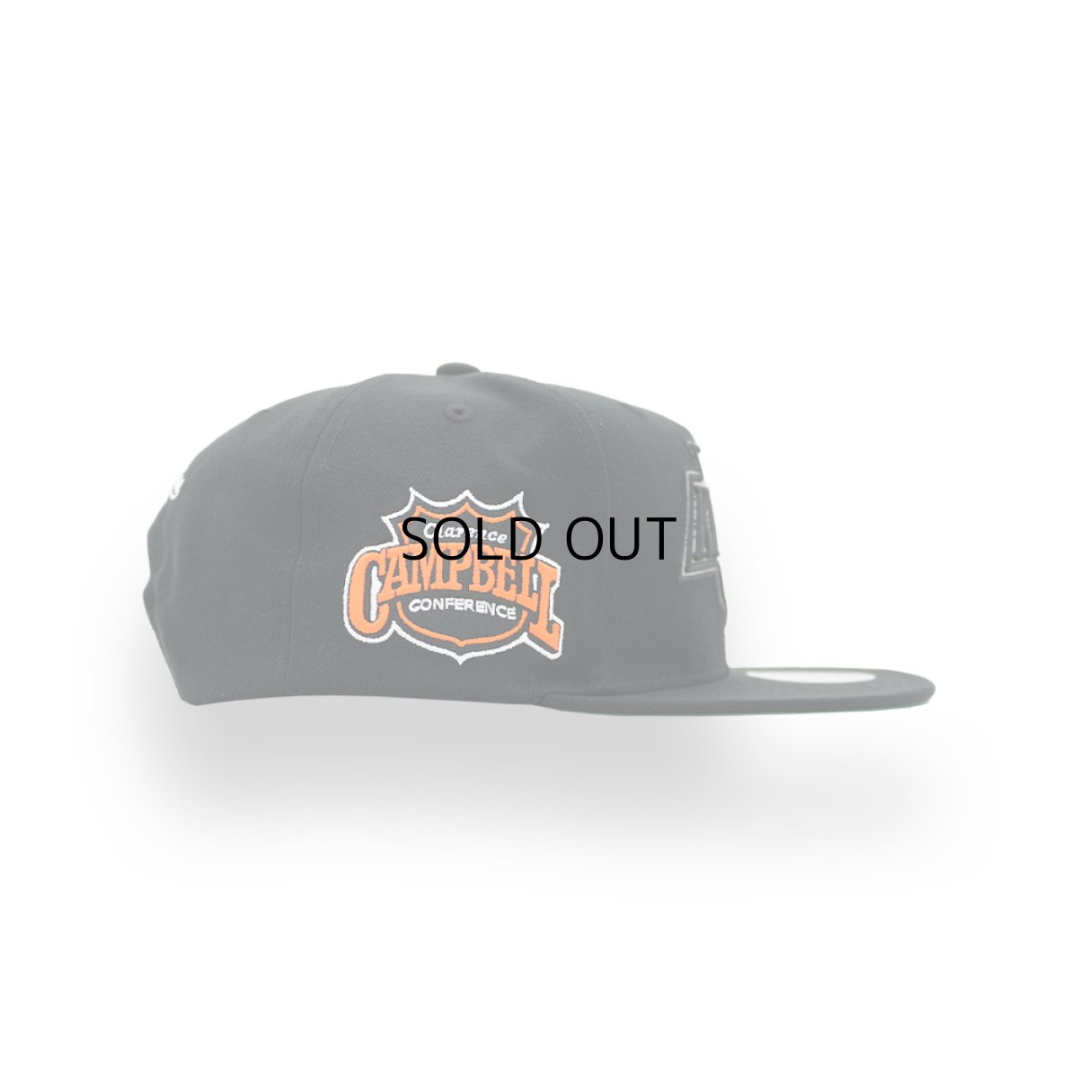 画像2: MITCHELL & NESS NHL LOS ANGELES KINGS CLARENCE CAMPBELL CONFERENCE SIDE PATCH SNAPBACK CAP (2)