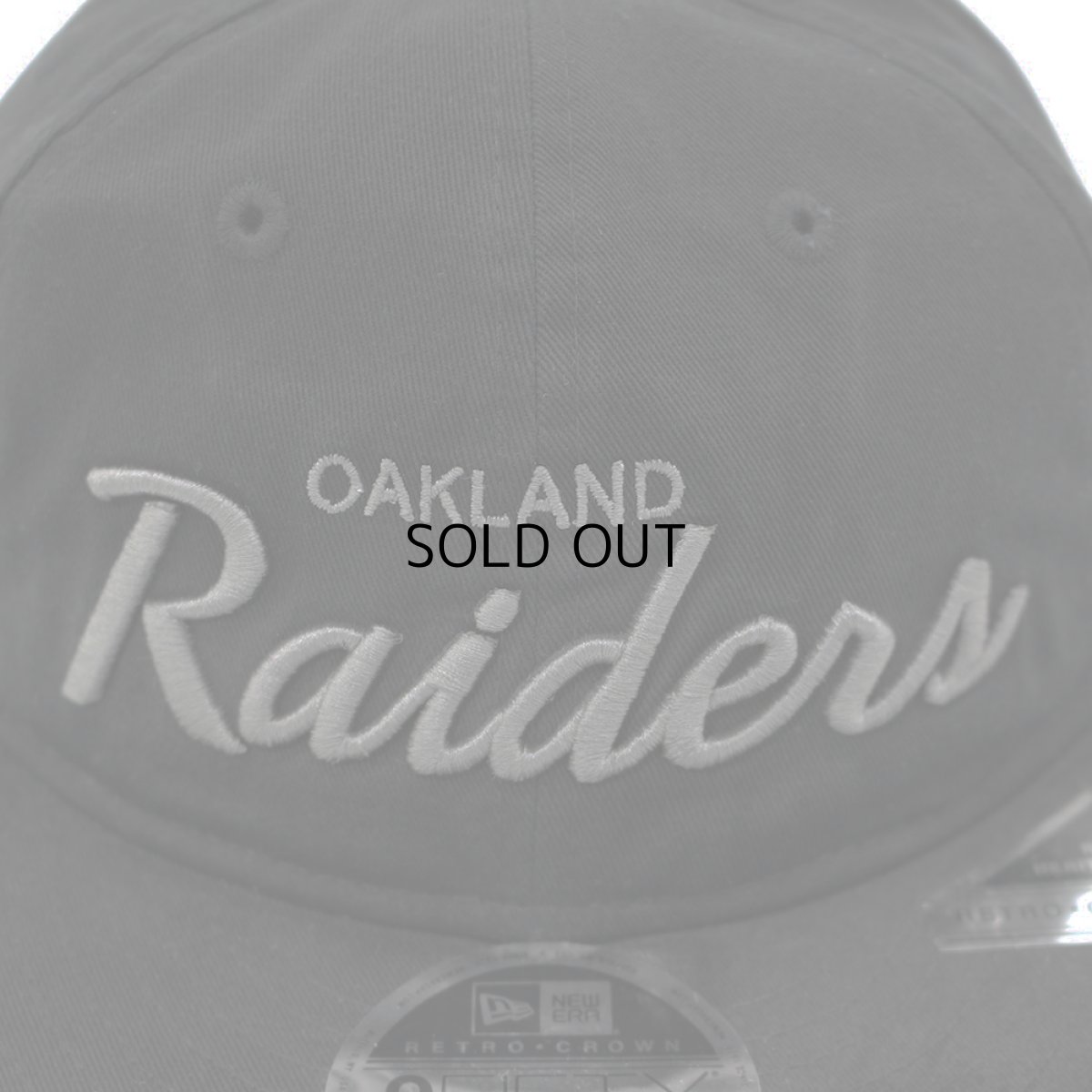 画像5: NEW ERA NFL OAKLAND RAIDERS RETRO CROWN 9FIFTY (5)