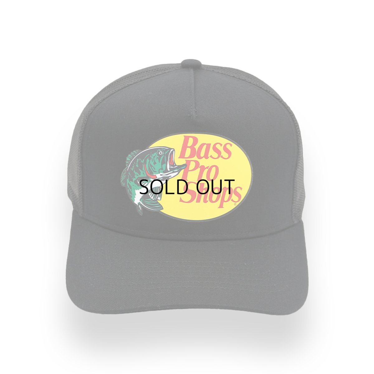画像1: BASS PRO SHOPS MESH TRUCKER CAP (1)