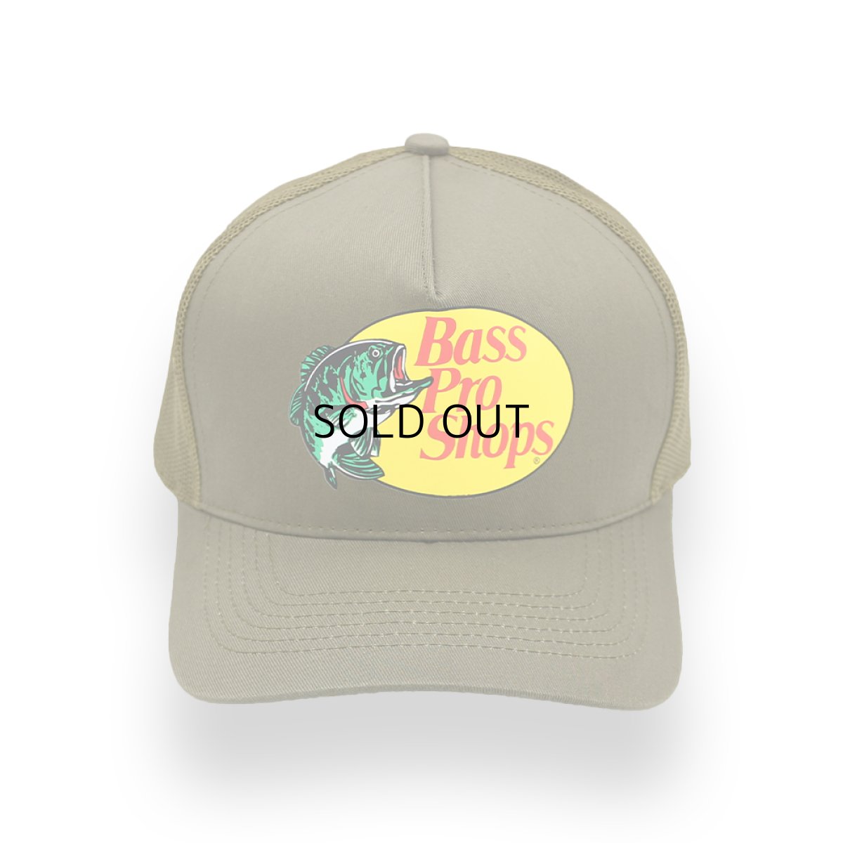 画像1: BASS PRO SHOPS MESH TRUCKER CAP (1)