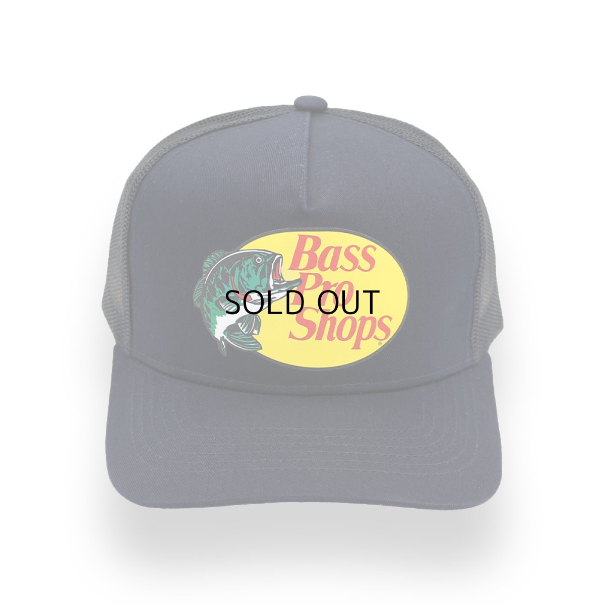 画像1: BASS PRO SHOPS MESH TRUCKER CAP (1)