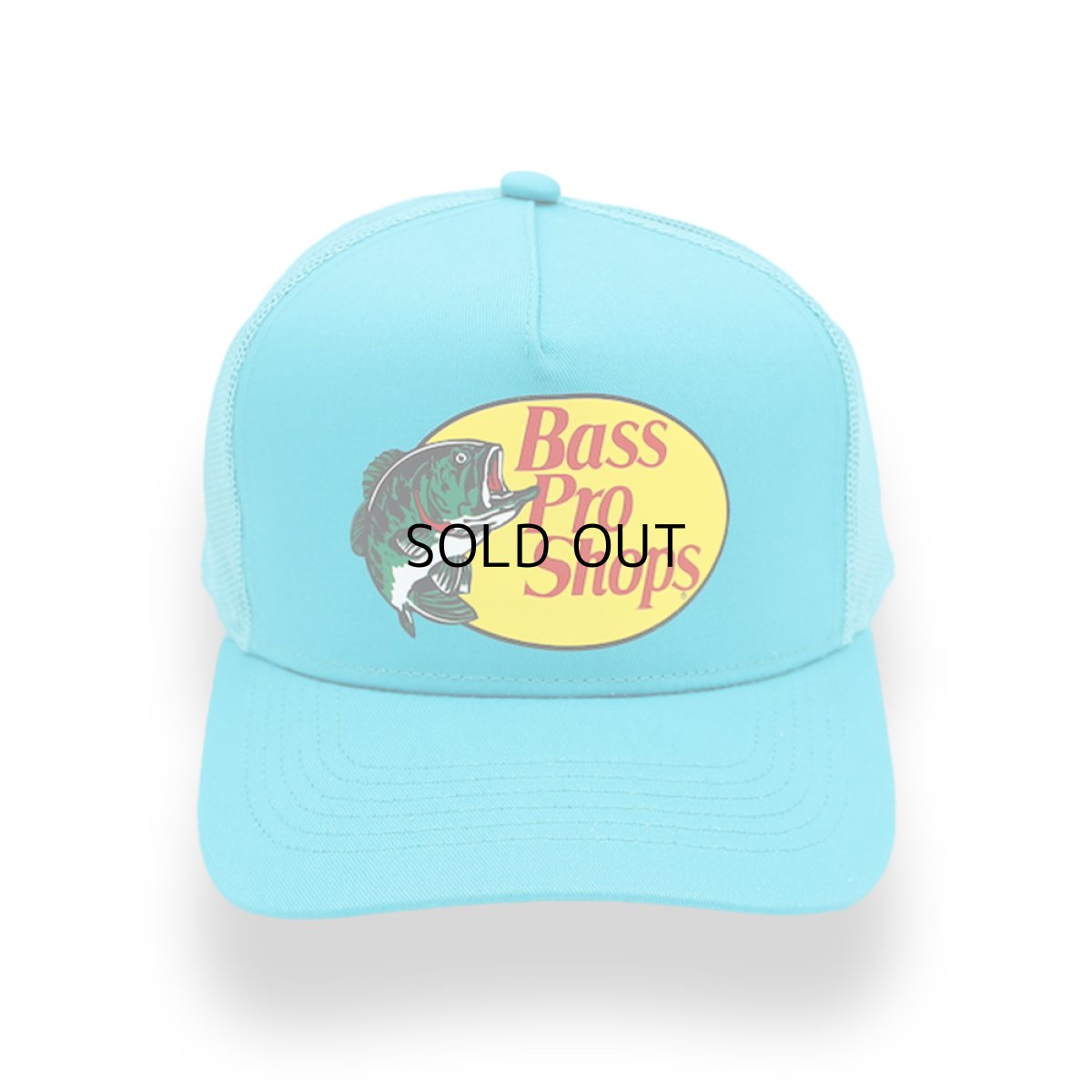 画像1: BASS PRO SHOPS MESH TRUCKER CAP (1)