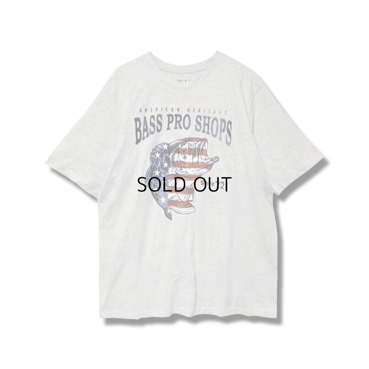 画像1: BASS PRO SHOPS AMERICAN HERITAGE FLAG S/S TEE (1)