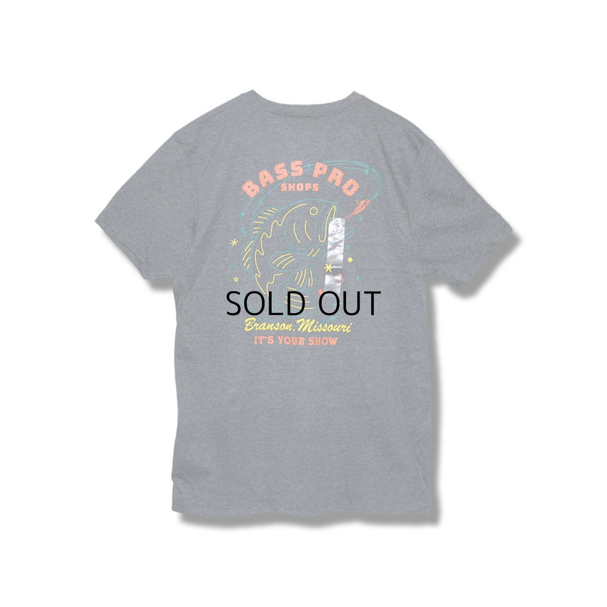 画像1: BASS PRO SHOPS BRANSON FISH GALAXY S/S TEE (1)