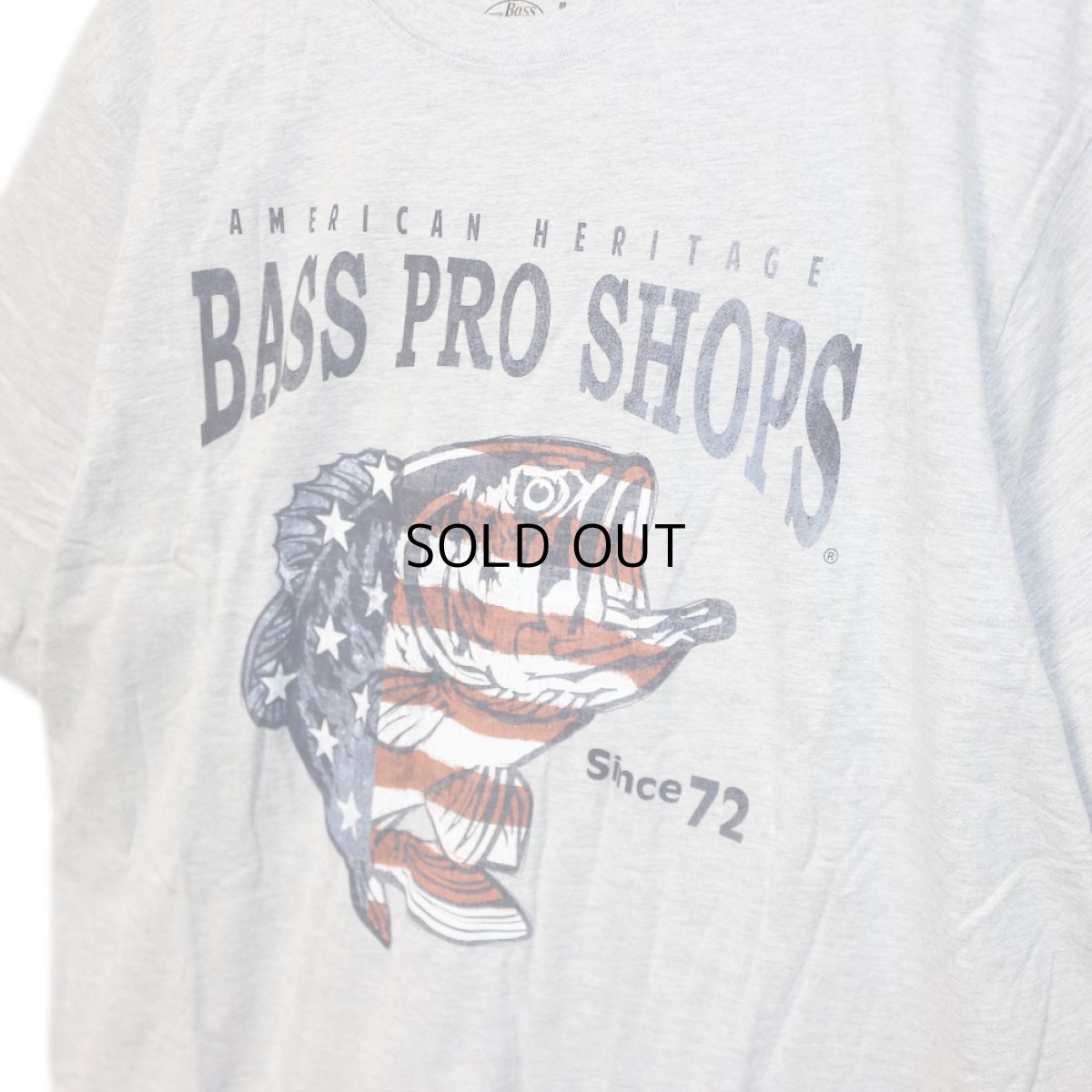画像2: BASS PRO SHOPS AMERICAN HERITAGE FLAG S/S TEE (2)
