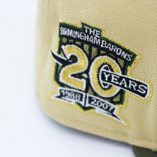 画像6: NEW ERA MiLB BIRMINGHAM BARONS 20TH YEARS SIDE PATCH 59FIFTY CAP (6)