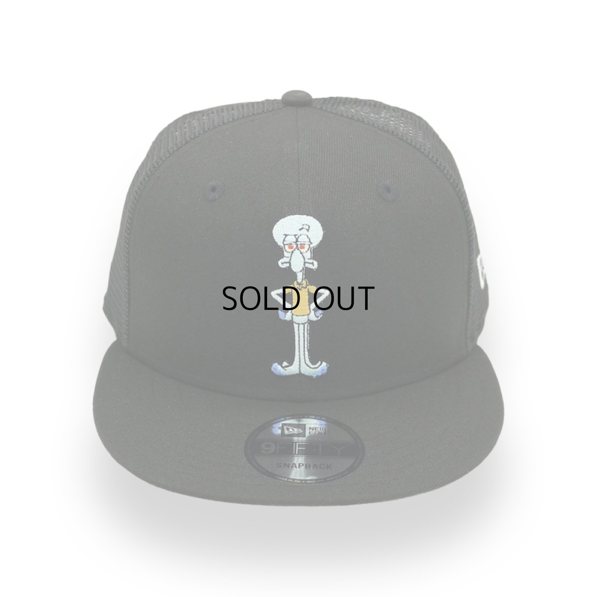 画像1: NEW ERA X SPONGEBOB SQUAREPANTS "SQUIDWARD TENTACLES" MESH TRUCKER 9FIFTY (1)