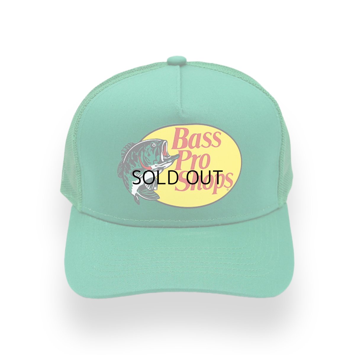 画像1: BASS PRO SHOPS MESH TRUCKER CAP (1)