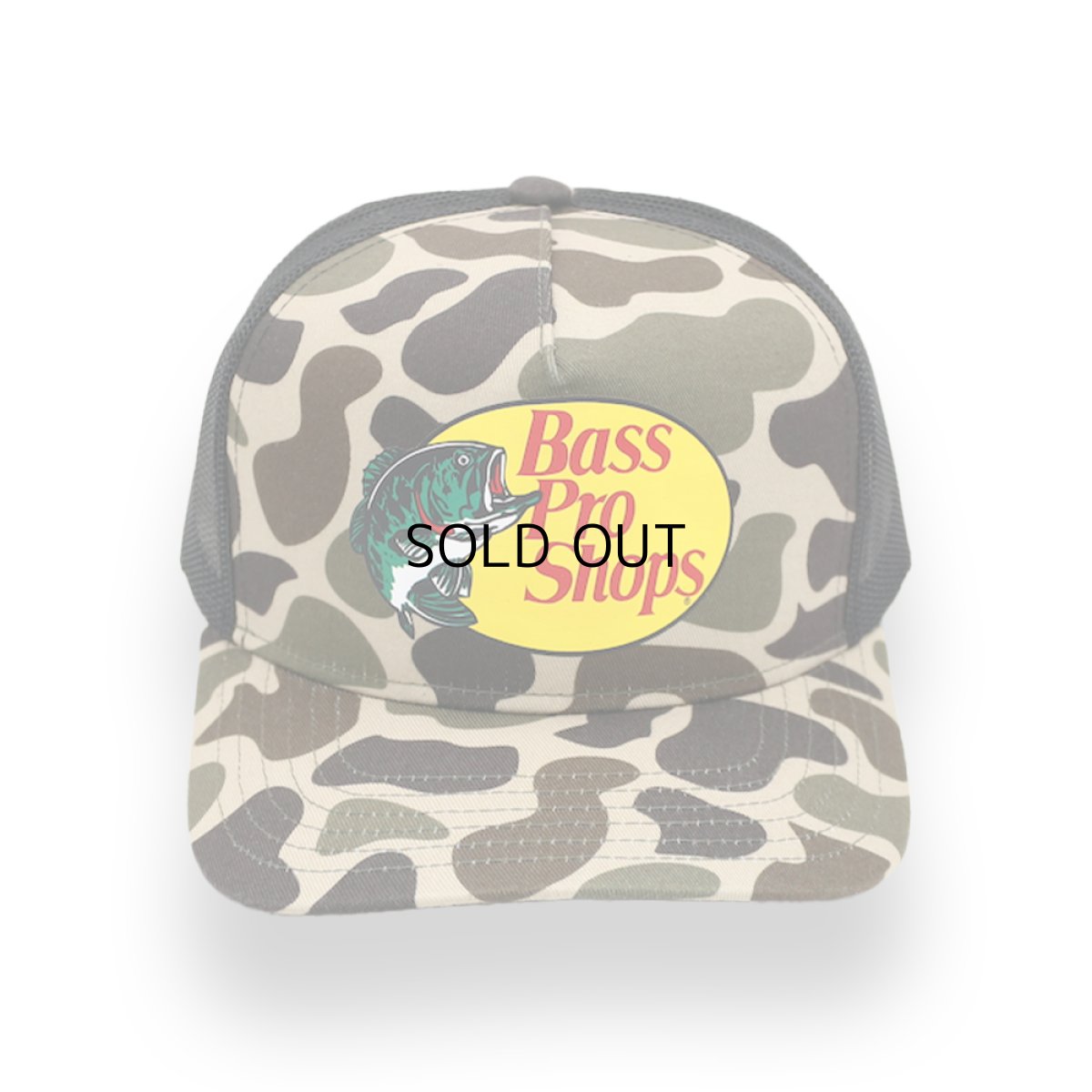 画像1: BASS PRO SHOPS MESH TRUCKER CAP (1)