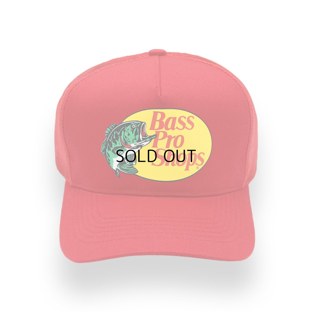 画像1: BASS PRO SHOPS MESH TRUCKER CAP (1)