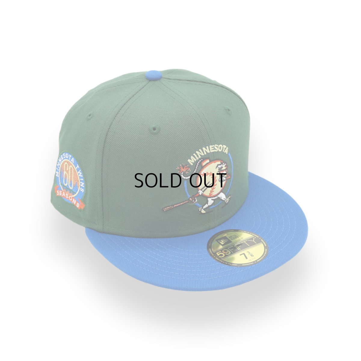 画像1: NEW ERA MINNESOTA TWINS BOMBA SQUAD 60 SEASON SIDE PATCH 59FIFTY (1)