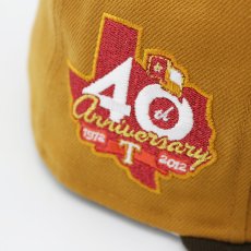 画像6: NEW ERA TEXAS RANGERS 40TH ANNIVERSARY SIDE PATCH 59FIFTY (6)