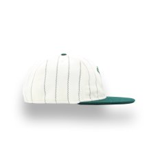 画像2: NEW ERA OAKLAND ATHLETICS PINSTRIPE COOPERSTOWN RETRO CROWN 59FIFTY《OUTLET》 (2)