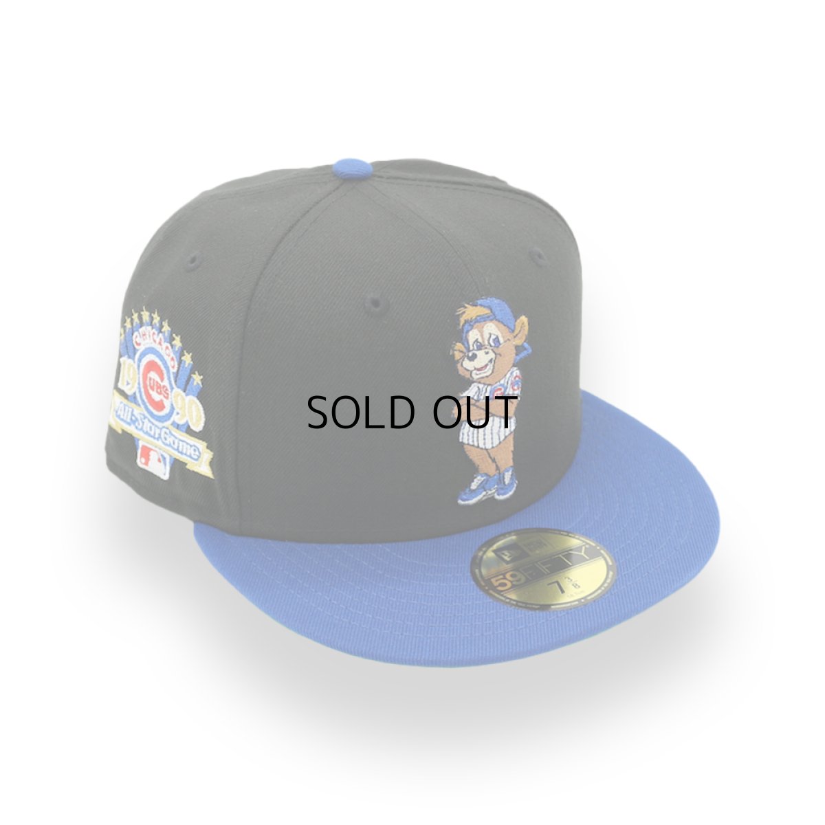 画像1: NEW ERA CHICAGO CUBS "MASCOT CLARK" 1990 ALL STAR GAME SIDE PATCH 59FIFTY (1)