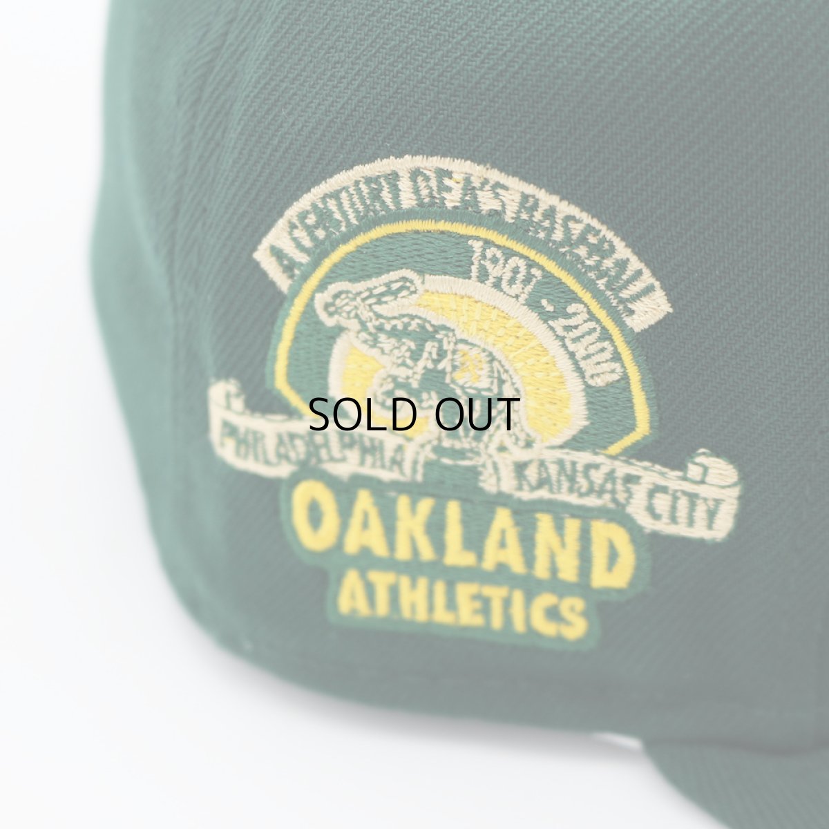 画像6: NEW ERA OAKLAND ATHLETICS "MASCOT STOMPER" 100TH YEARS SIDE PATCH 59FIFTY (6)