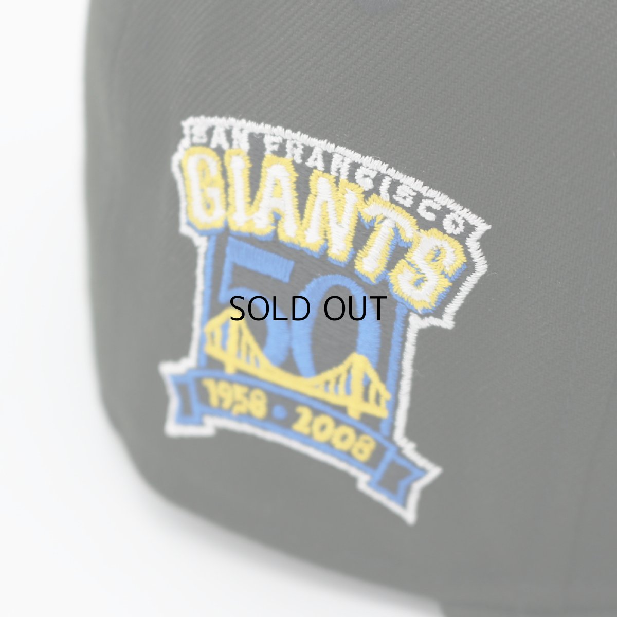 画像6: NEW ERA SAN FRANCISCO GIANTS 50TH ANNIVERSARY SIDE PATCH 59FIFTY (6)