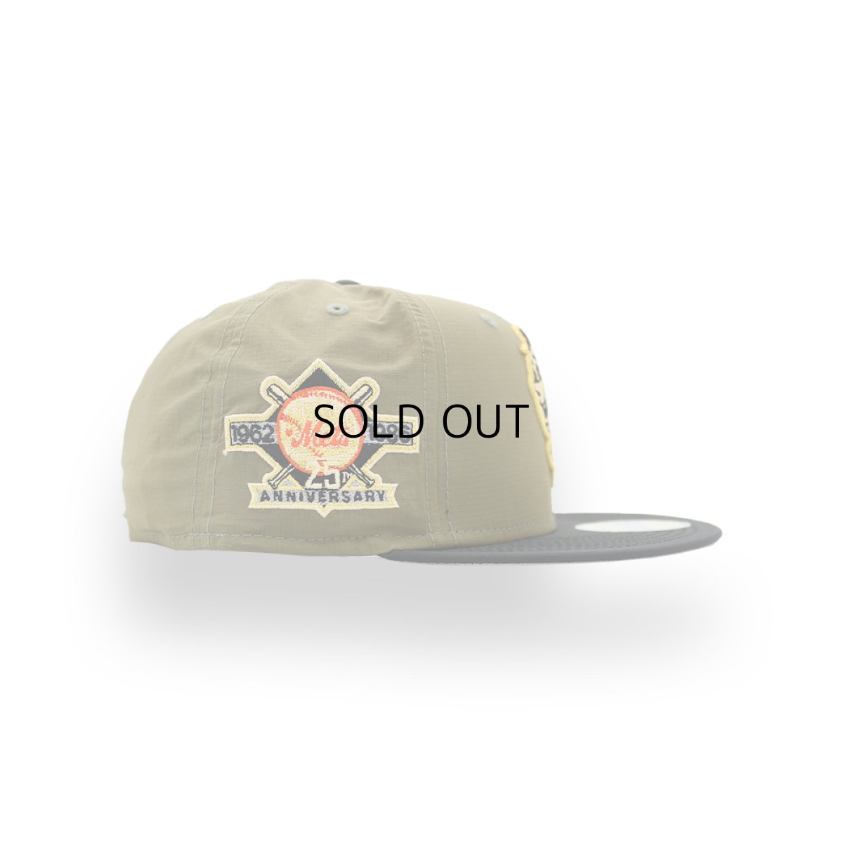 画像2: NEW ERA NEW YORK METS "MASCOT Mr. MET" 25TH ANNIVERSARY SIDE PATCH 59FIFTY《OUTLET》 (2)