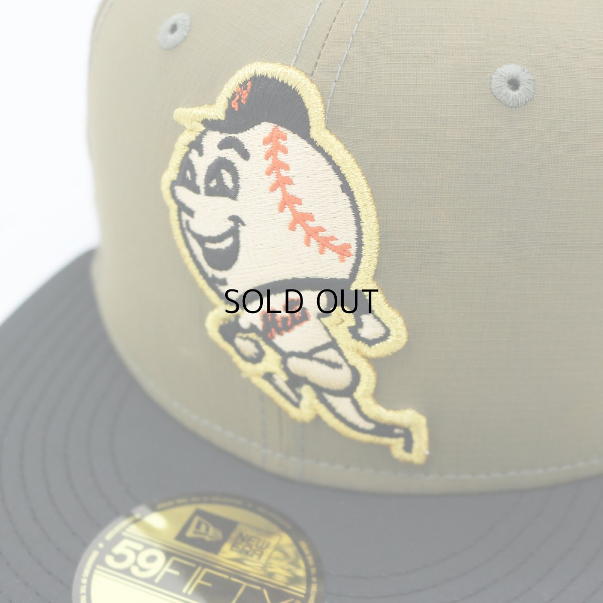 画像5: NEW ERA NEW YORK METS "MASCOT Mr. MET" 25TH ANNIVERSARY SIDE PATCH 59FIFTY《OUTLET》 (5)