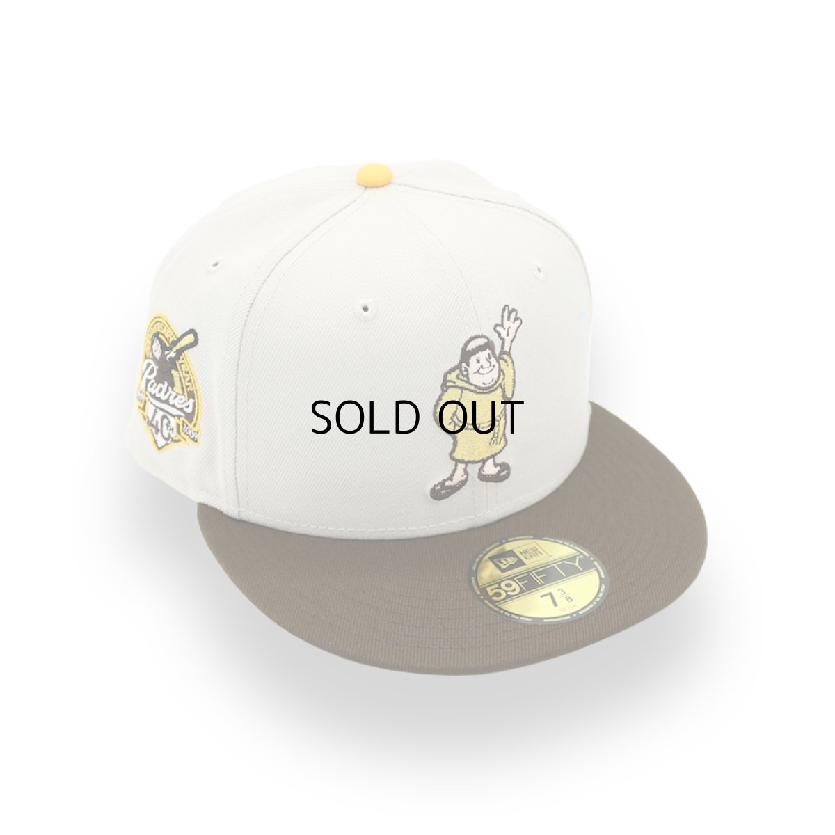 画像1: NEW ERA SAN DIEGO PADRES "MASCOT SWINGING FRIAR" 40TH ANNIVERSARY SIDE PATCH 59FIFTY (1)