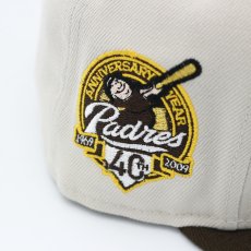 画像6: NEW ERA SAN DIEGO PADRES "MASCOT SWINGING FRIAR" 40TH ANNIVERSARY SIDE PATCH 59FIFTY (6)