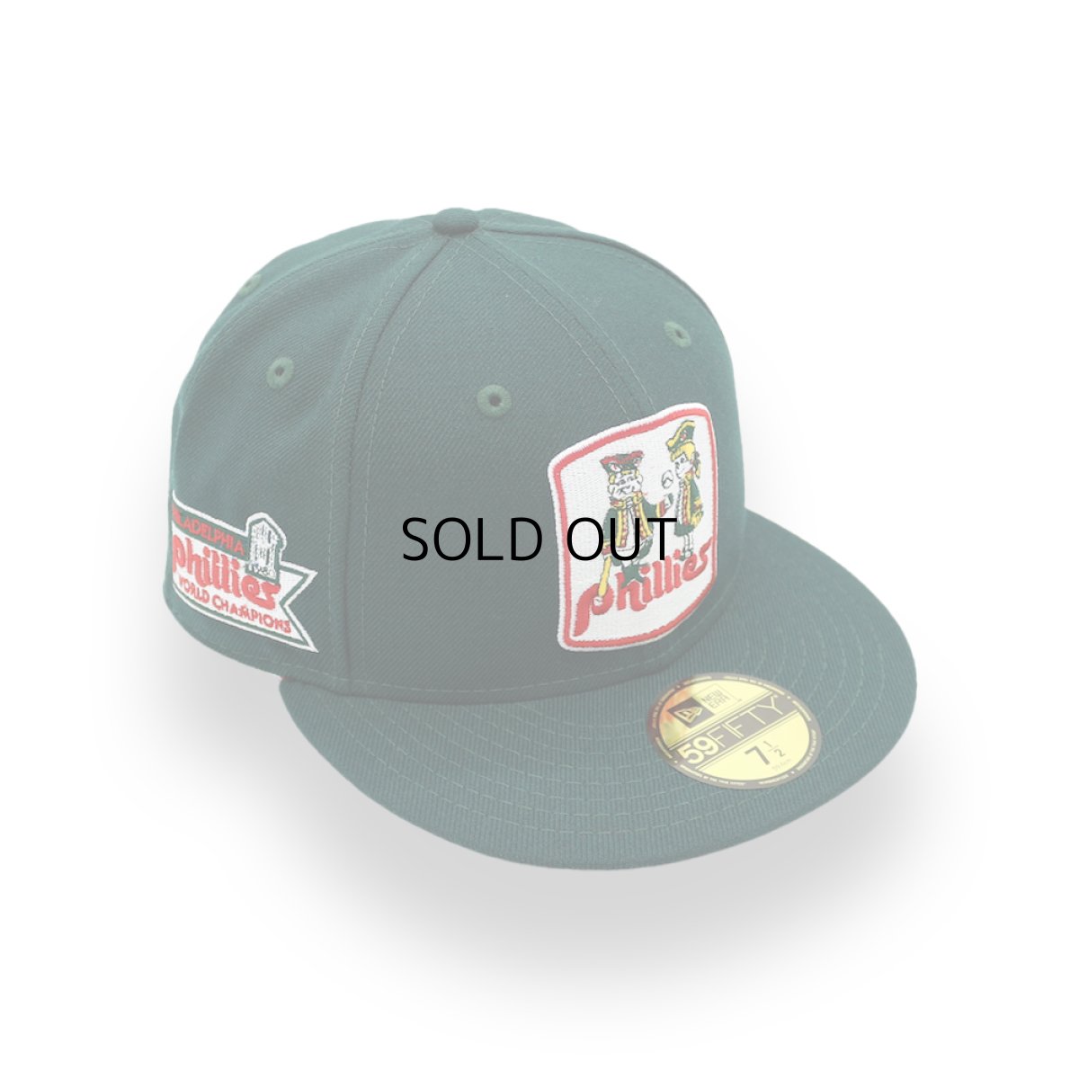 画像1: NEW ERA PHILADELPHIA PHILLIES COOPERSTOWN 1980 WORLD CHAMPIONS SIDE PATCH 59FIFTY (1)