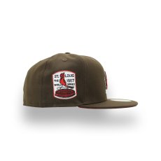 画像2: NEW ERA ST. LOUIS CARDINALS COOPERSTOWN 1967 WORLD SERIES SIDE PATCH 59FIFTY (2)