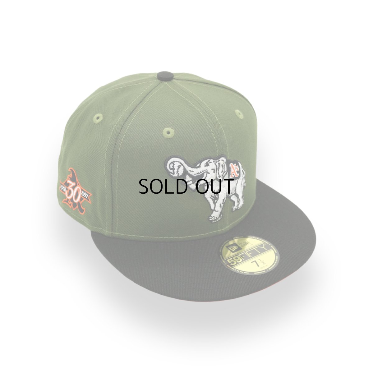 画像1: NEW ERA OAKLAND ATHLETICS 30TH ANNIVERSARY SIDE PATCH 59FIFTY (1)