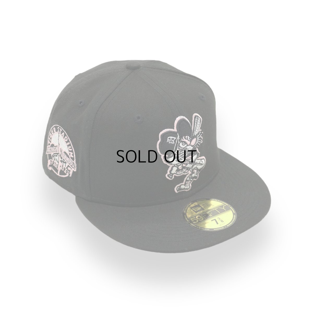 画像1: NEW ERA DETROIT TIGERS "MASCOT PAWS" TIGER STADIUM SIDE PATCH 59FIFTY (1)